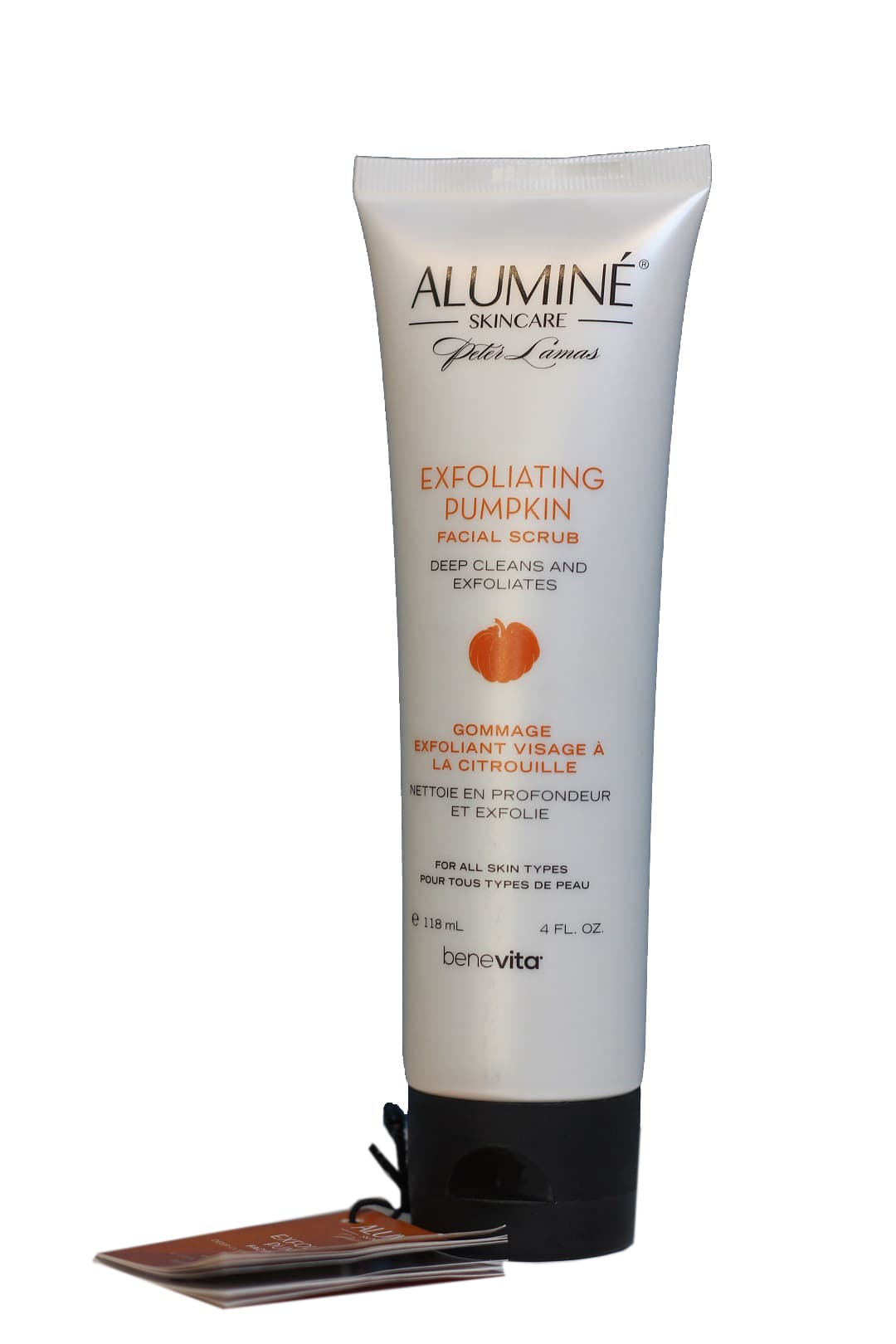 Alumine Exfoliating Pumpkin Facial Scrub Deep Cleans And Exfoliates 118 ml