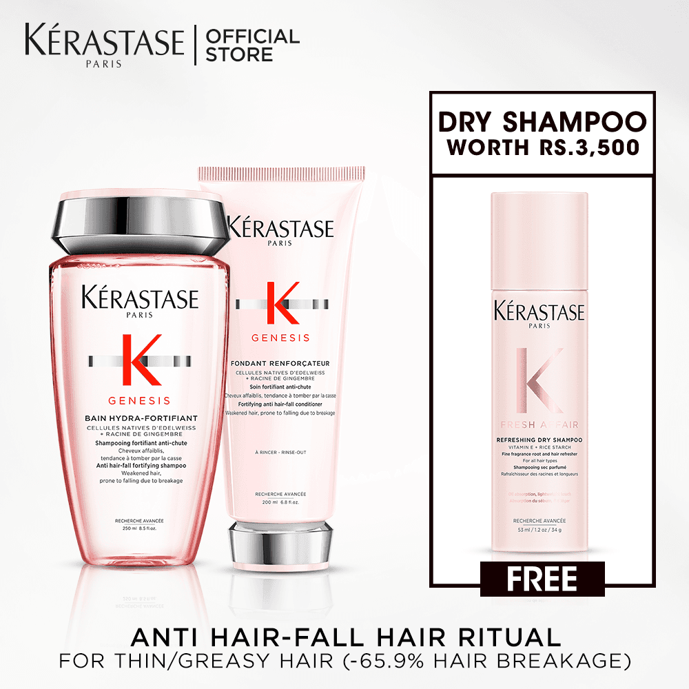 Anti-Hair Fall - Genesis Shampoo & Conditioner with Free Dry Shampoo