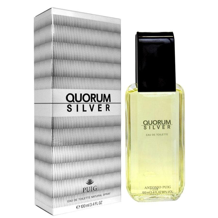 Antonio Puig Quorum Silver Men Edt 100ml