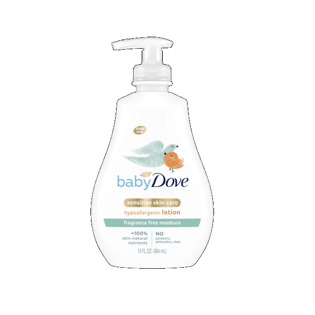 Dove Baby Sensitive Skin Care Fragrance Free Moisture Lotion 384ml