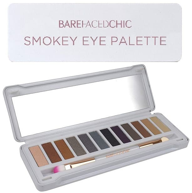 BareFaced Chic Eyeshadow Palette – Smokey