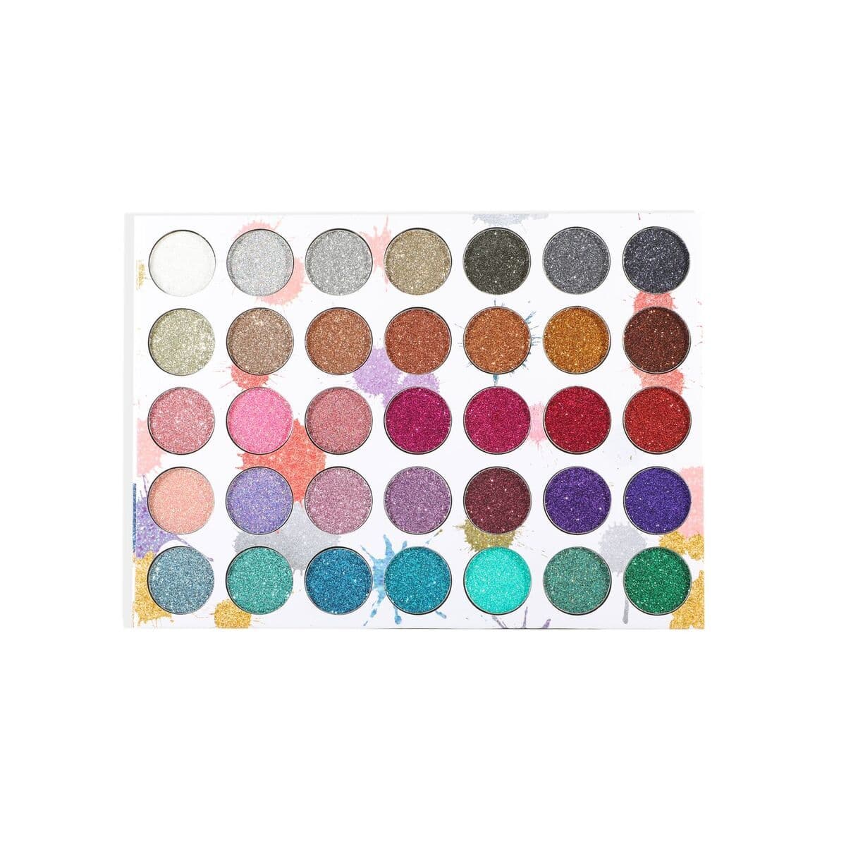 Beauty Creations Splash of Glitters 35 Color Palette 2