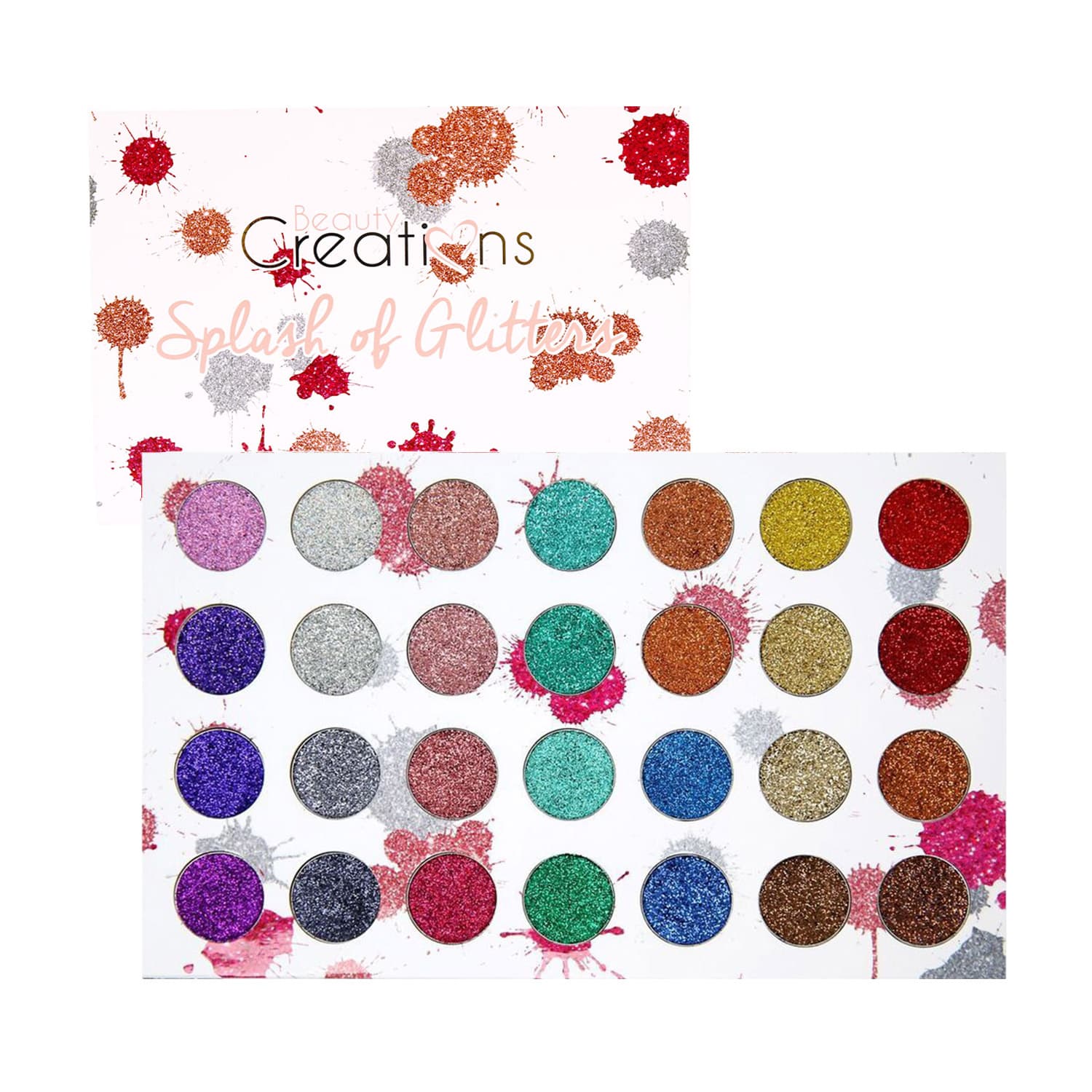 Beauty Creations Splash of Glitters Palette