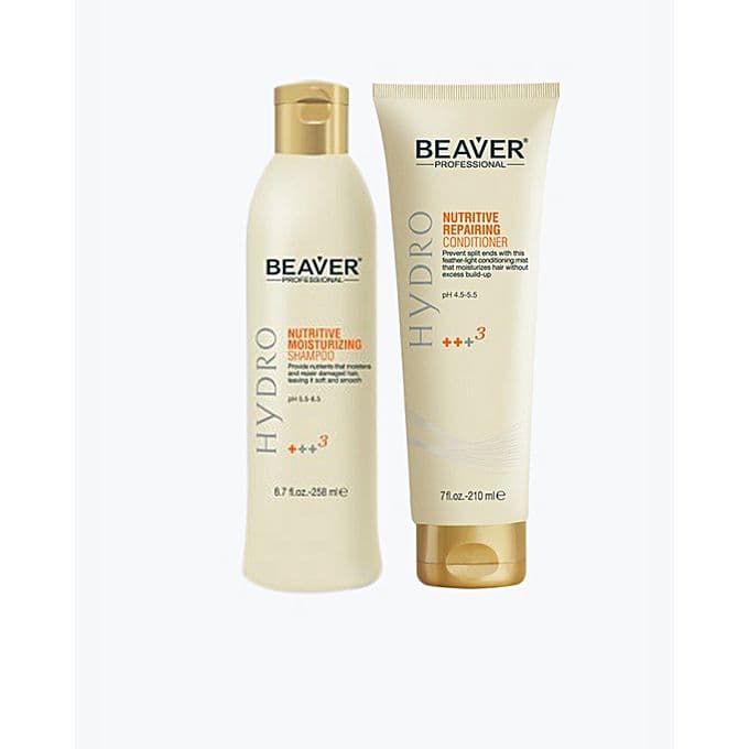Beaver Pack of 2-Nutritive Moisturizing Shampoo & Conditioner