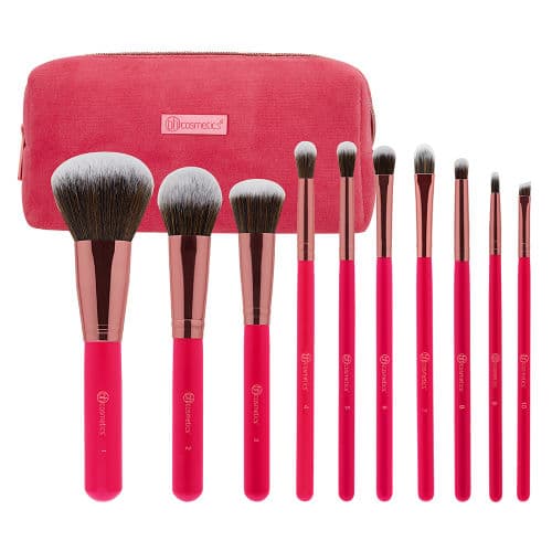 BH Cosmetics Bombshell Beauty 10 Piece Brush Set