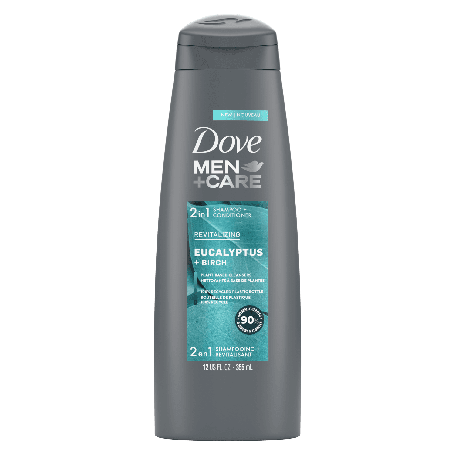 Dove Men Crae 2 in 1 Shampoo Conditioner Eucaliptus & Birch 355ml