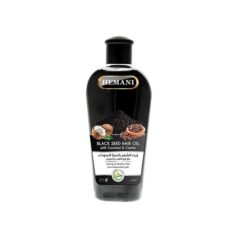Hemani Onion Hair Oil With Black Seed & Coconut 200ml