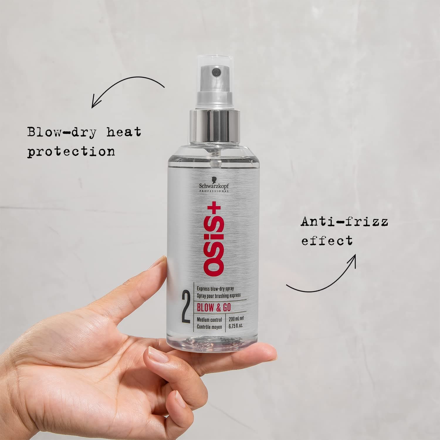 Schwarzkopf Osis+ Blow And Go Spray 200ml