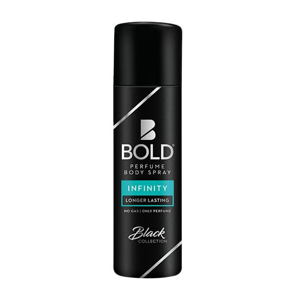 Bold Black Collection Infinity Sport Perfume Body Spray 120ml