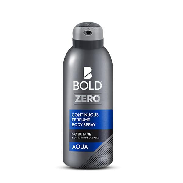 Bold Zero Body Spray Aqua 120ml