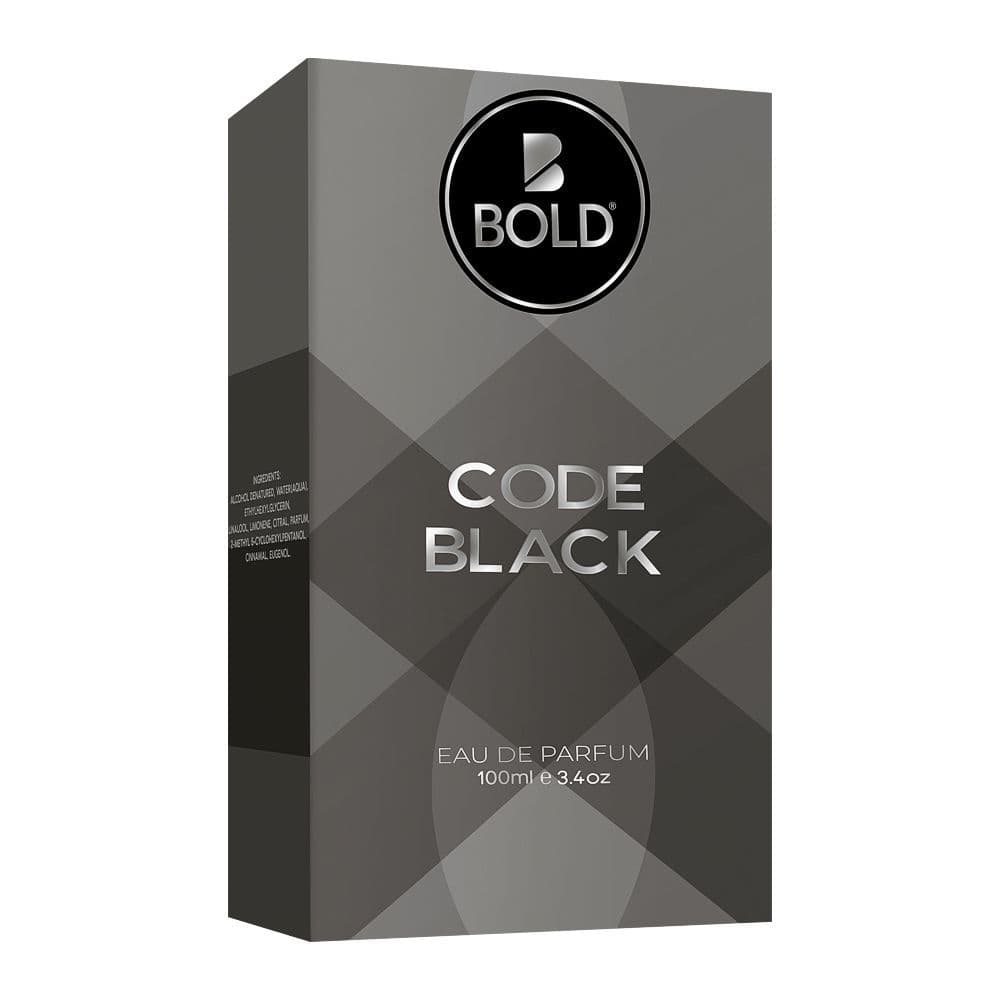 Bold Code Black Perfume For Men EDP 100ml