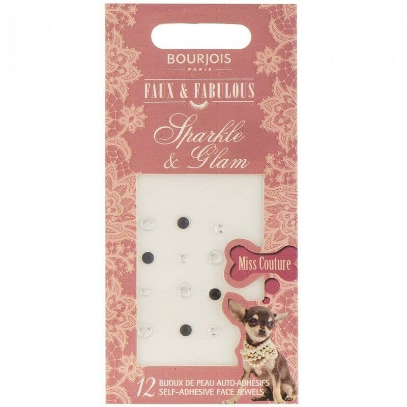 Bourjois Sparkle & Glam Face Jewels 12 Sels-Adhesive Jewels Carded