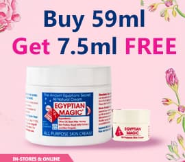 Buy Egyptian Magic Cream 59ml and Get Free Egyptian Magic Cream 7.5ml