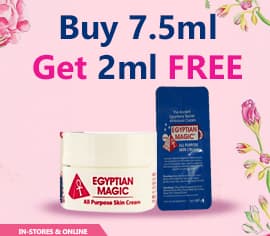 Buy Egyptian Magic Cream 7.5ml and Get Egyptian Magic Cream Free Sample - 2 ml