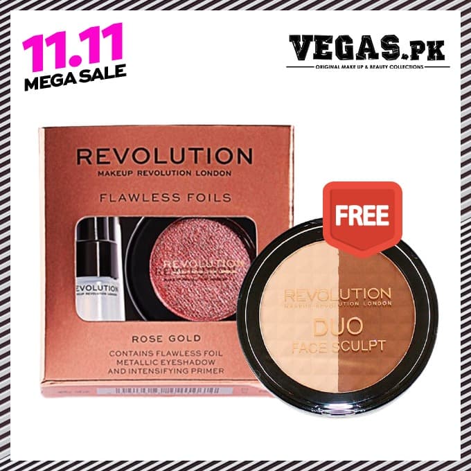 Buy Flawless Foils Rose Gold and Get Duo Face Sculpt Free