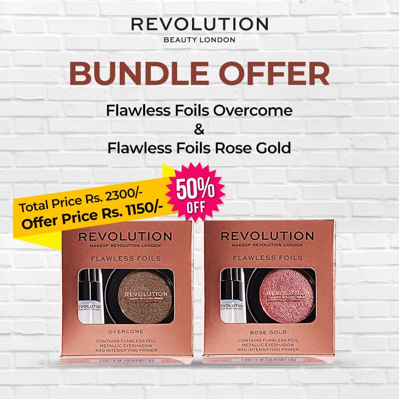 Buy Makeup Revolution Flawless Foils Overcome Get Free Makeup Revolution Flawless Foils Rose Gold