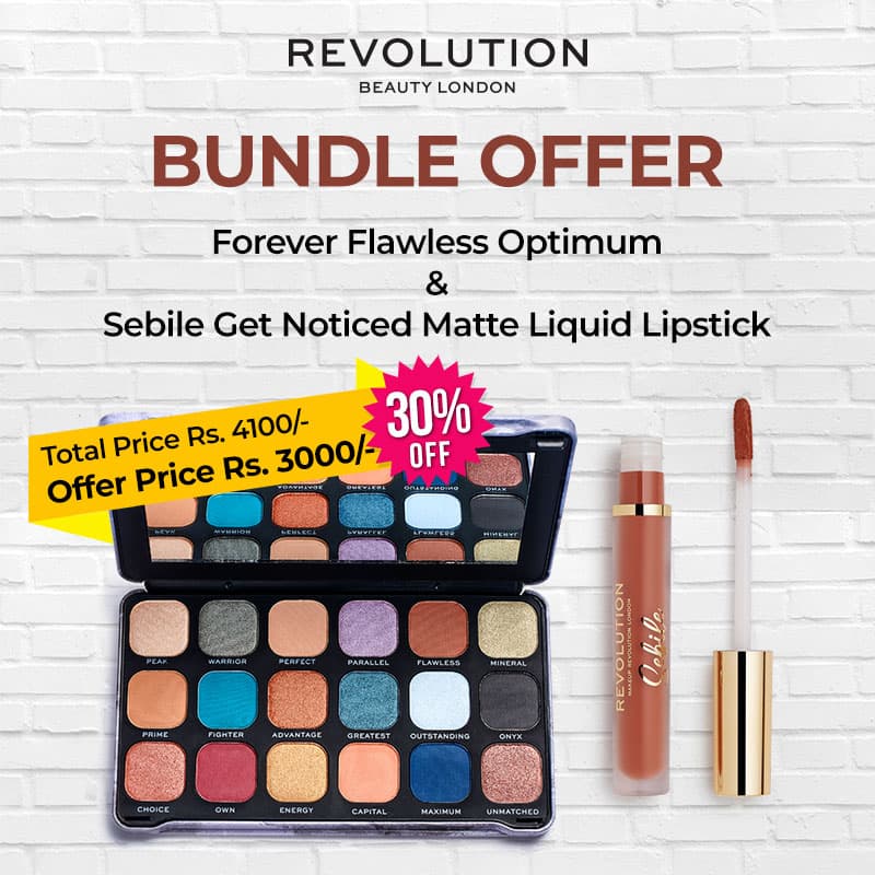 Buy Revolution Forever Flawless Optimum Get Free Revolution X Sebile Get Noticed Matte Liquid Lipstick