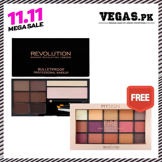 Buy Ultra Brow - Medium to Dark and Get My Sign Fire Eyeshadow Palette Free
