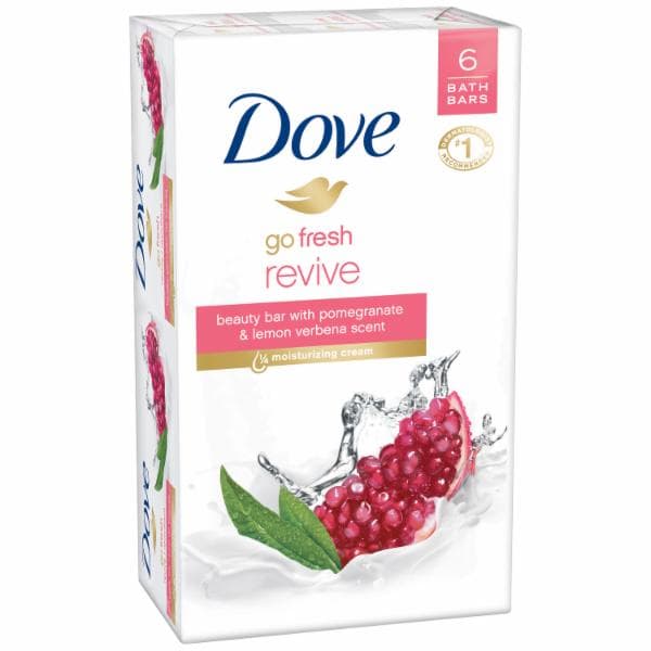 Dove Go Fresh Revive Beauty Bar (Pack of 6)