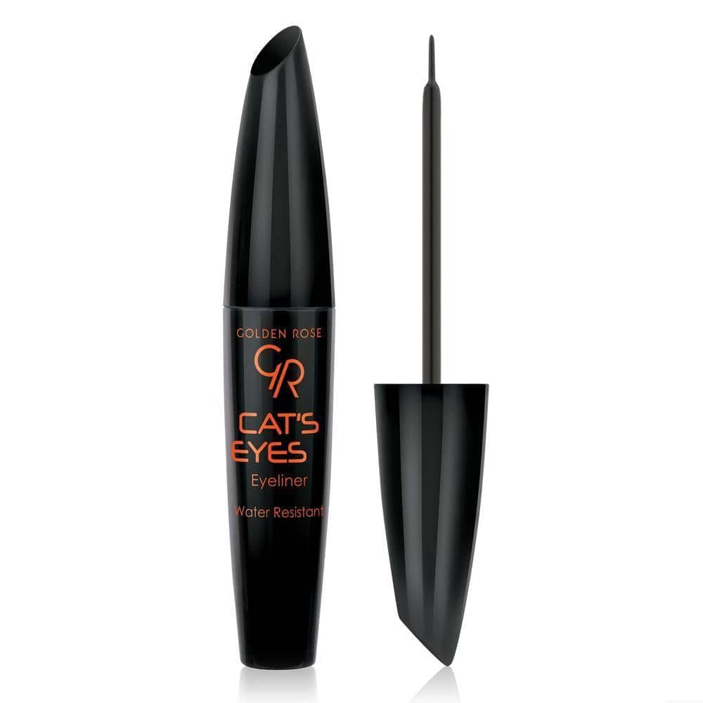 Golden Rose Cat's Eyes Matte Black Intense Eyeliner