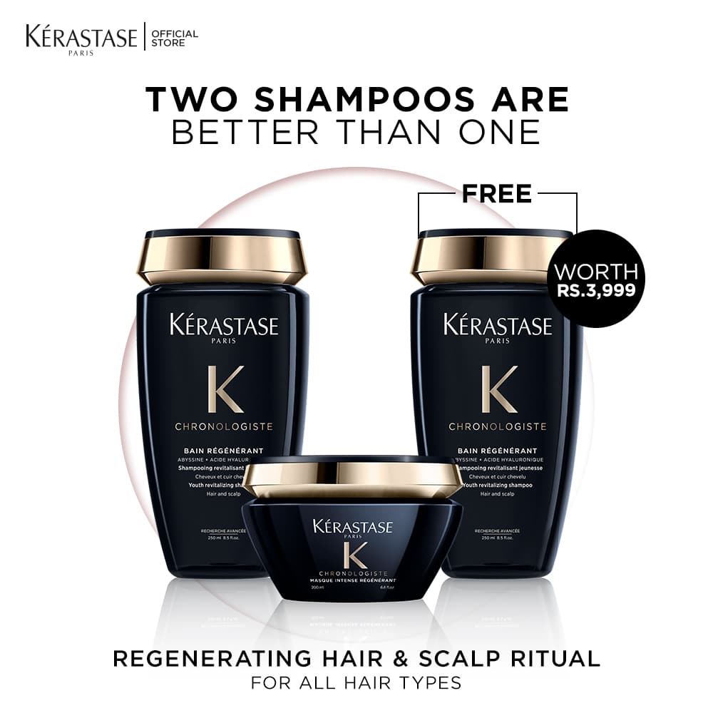 Chronologiste Two Shampoos Better Than One