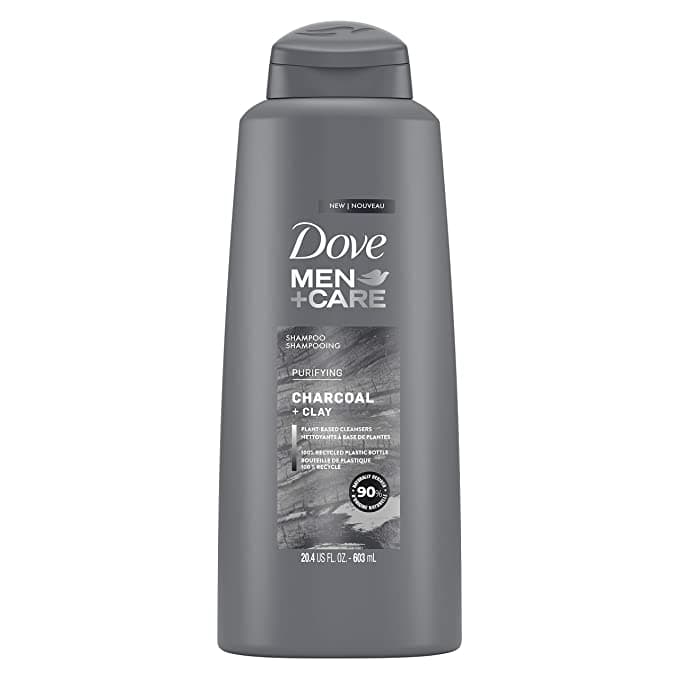 Dove Men Care Purifying ,Charcoal & Clay Shampoo 603ml