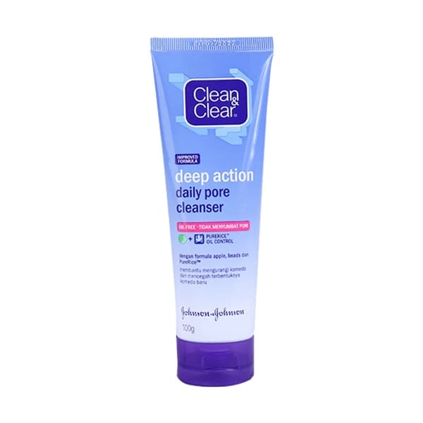Clean & Clear Deep Action Daily Pore Cleanser Face Wash 100ml