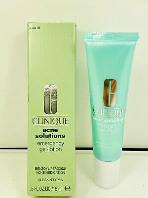 Clinique Acne Solutions Emergency Gel Lotion 15ml