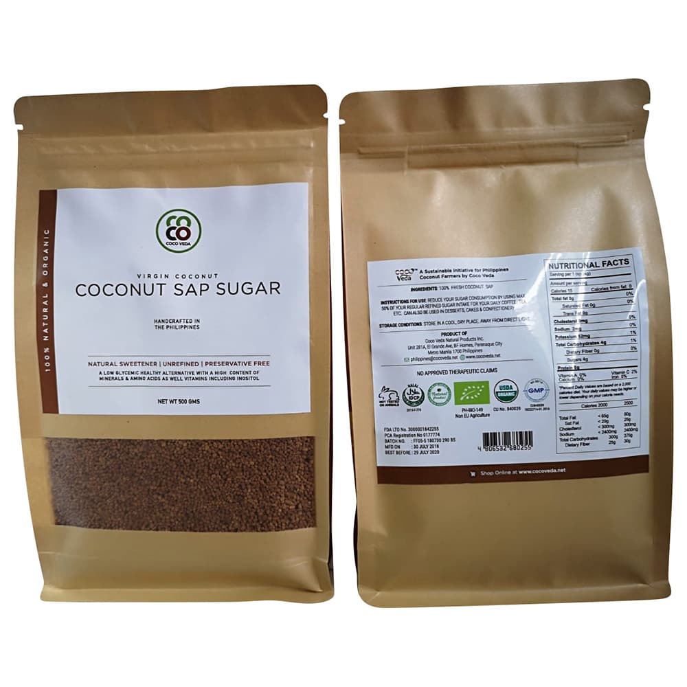 Coco Veda Coconut Sap Sugar – 500gm
