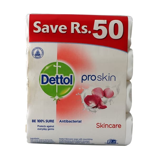 Dettol Soap 130 gm Skin Care Buy 4 soaps save Rs 50