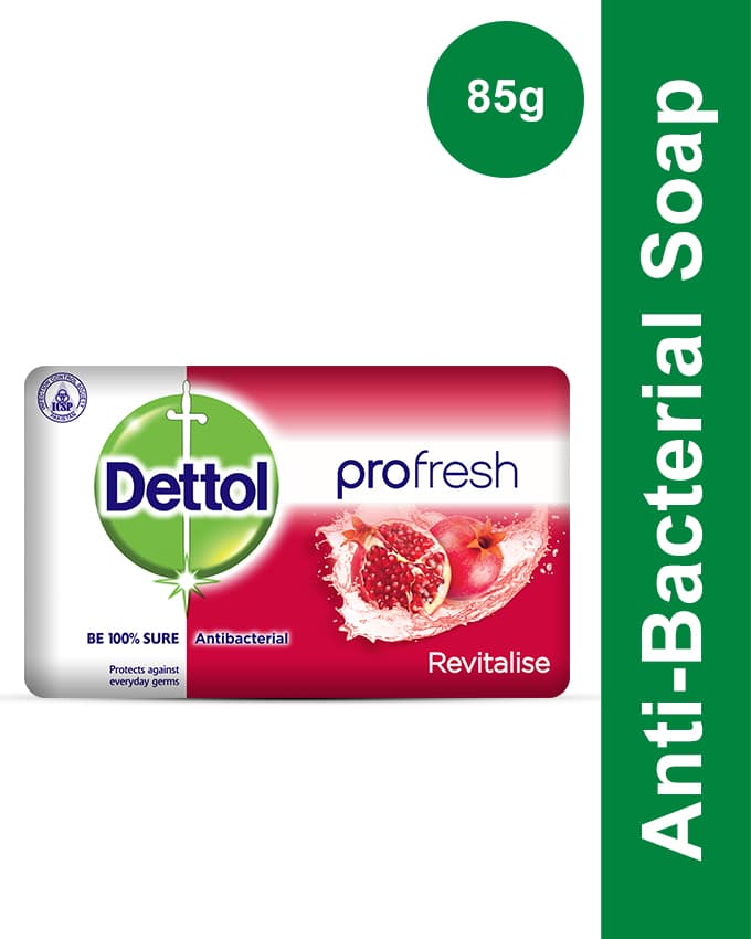 Dettol Soap 85g Pomegrate