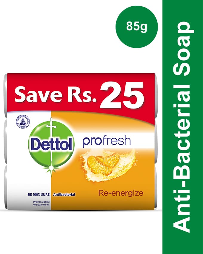 Dettol Soap 85 gm Reenergize Buy 3 soaps save Rs 25