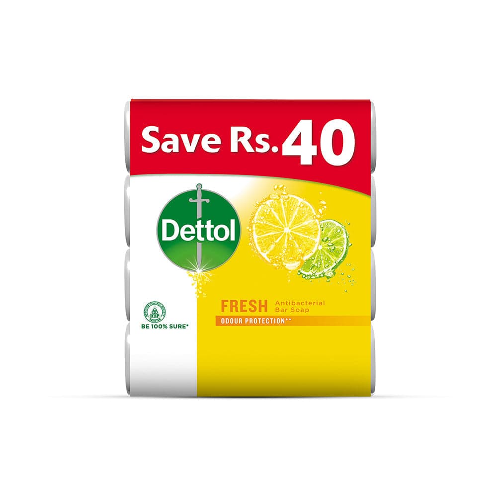 Dettol Fresh 125g Pack of 4
