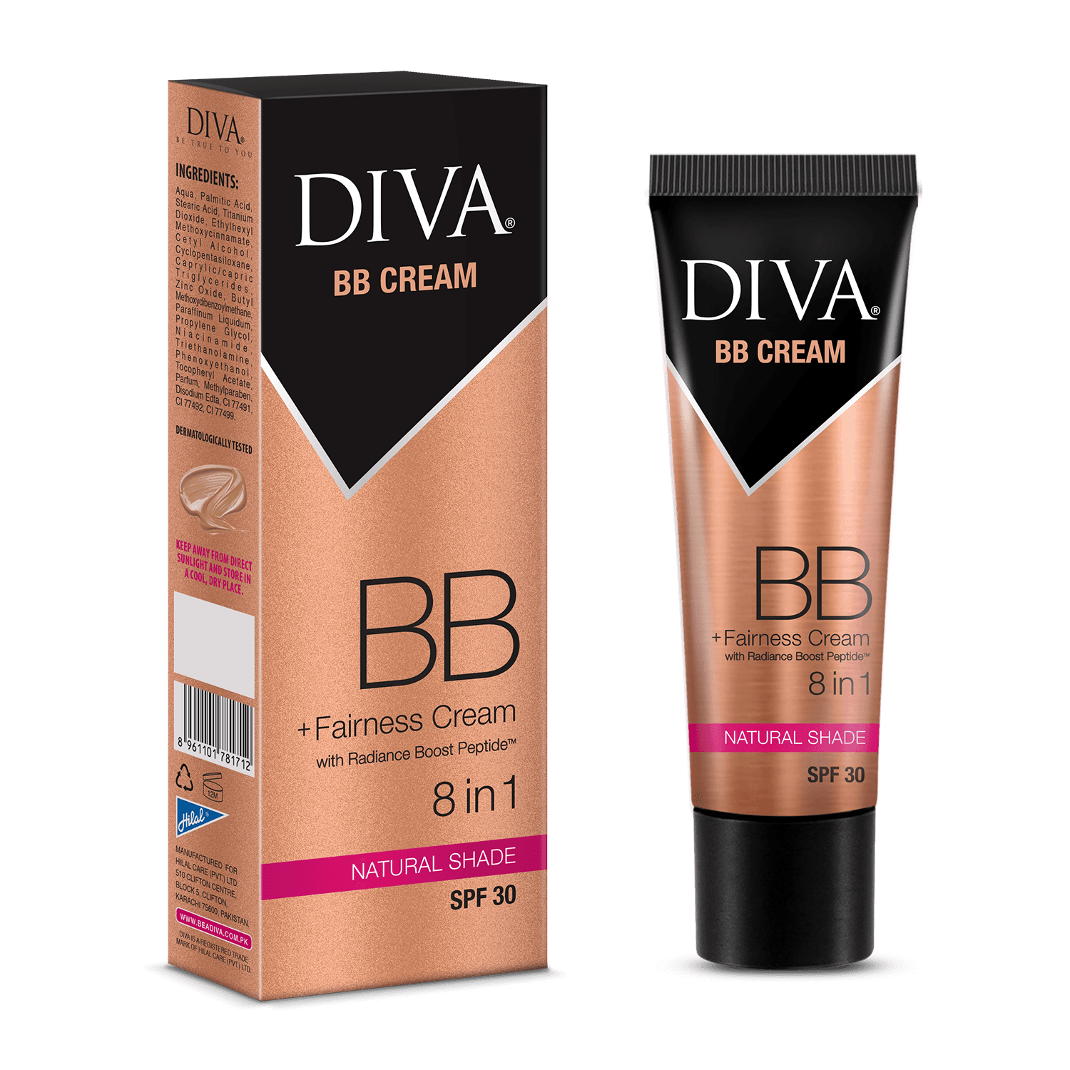 Diva BB Cream – 18gm