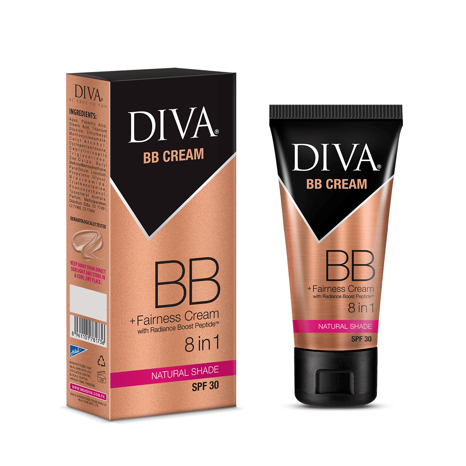Diva BB Cream - 40gm