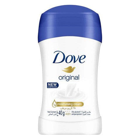 Dove Original Moisturizing Cream Deodorant Roll On Antiperspirant 40g