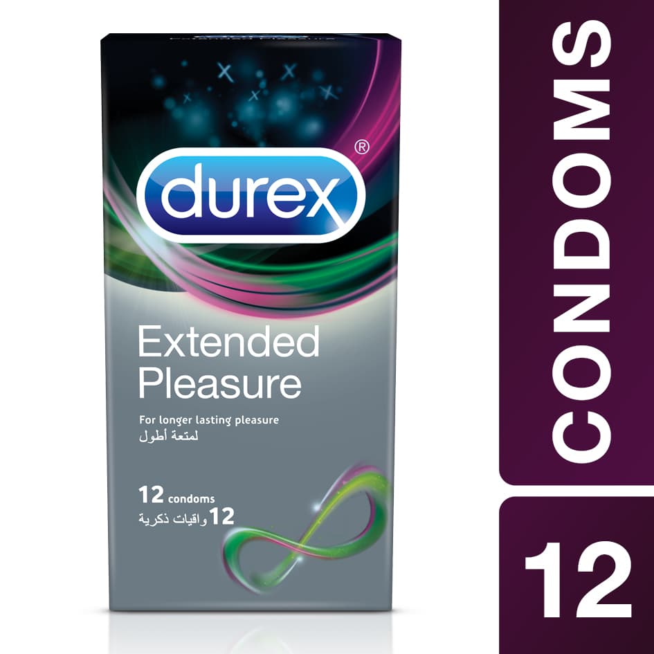 Durex Condoms 12's Extended Pleasure