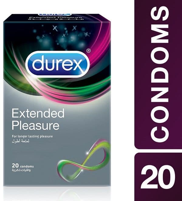 Durex Condoms 20's Extended Pleasure