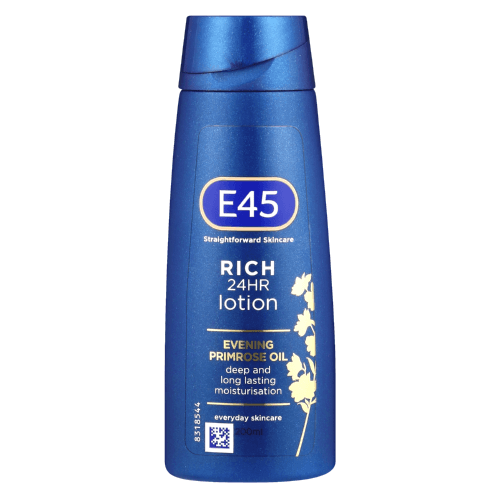 E45 Skin Care Rich 24HR Lotion Evening Primrose Oil 200ml