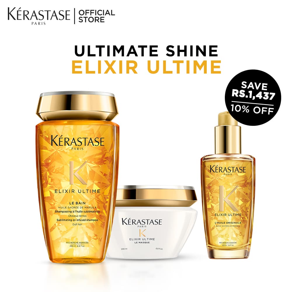 Kerastase 10% Off Elixir Ultime Bundle - Add Shine to Dull Hair