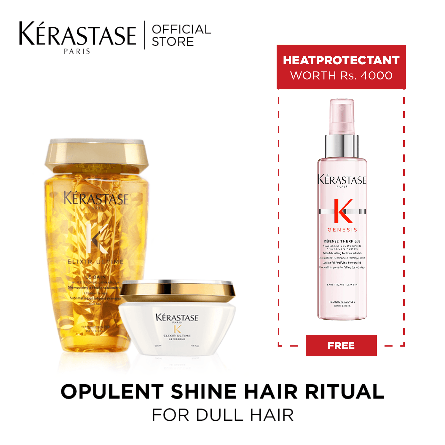 Elixir Shampoo and Mask x Free Thermique