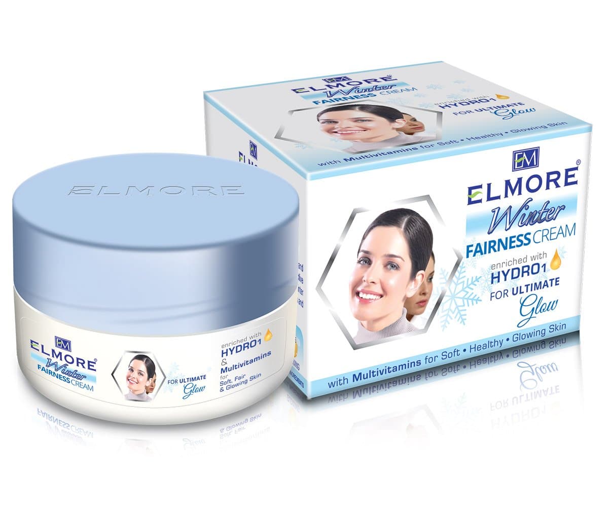 Elmore Winter Fairness Cream Jar 50-ml