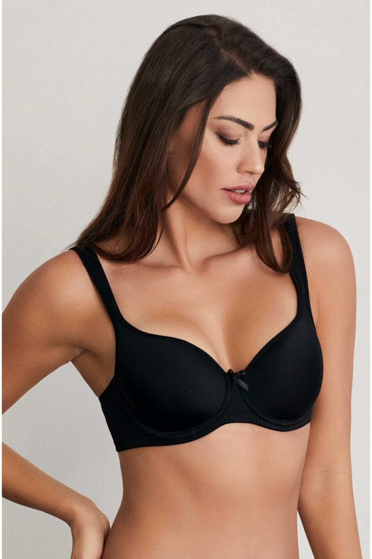 Eros Lingerie Lily Minimizer Eared Empty Cup Single Bra D-cup Ersk100