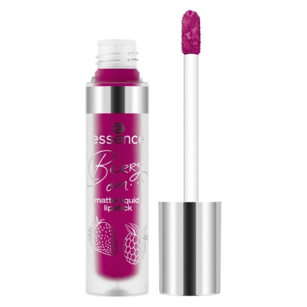 Essence Berry on Matte Liquid Listick
