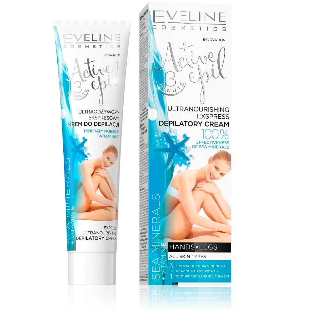 Eveline Depilatory Sea Minerals All Skin Types 125ml