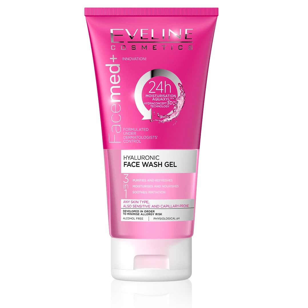 Eveline Facemed+ Hyaluronic Face Wash Gel 150ml