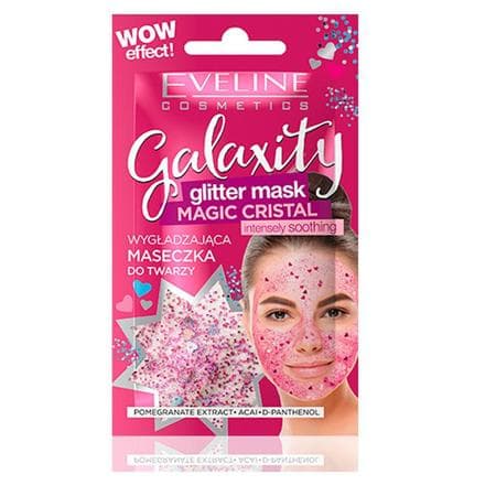 Eveline Glitter Face Sheet Mask Pink 10ml