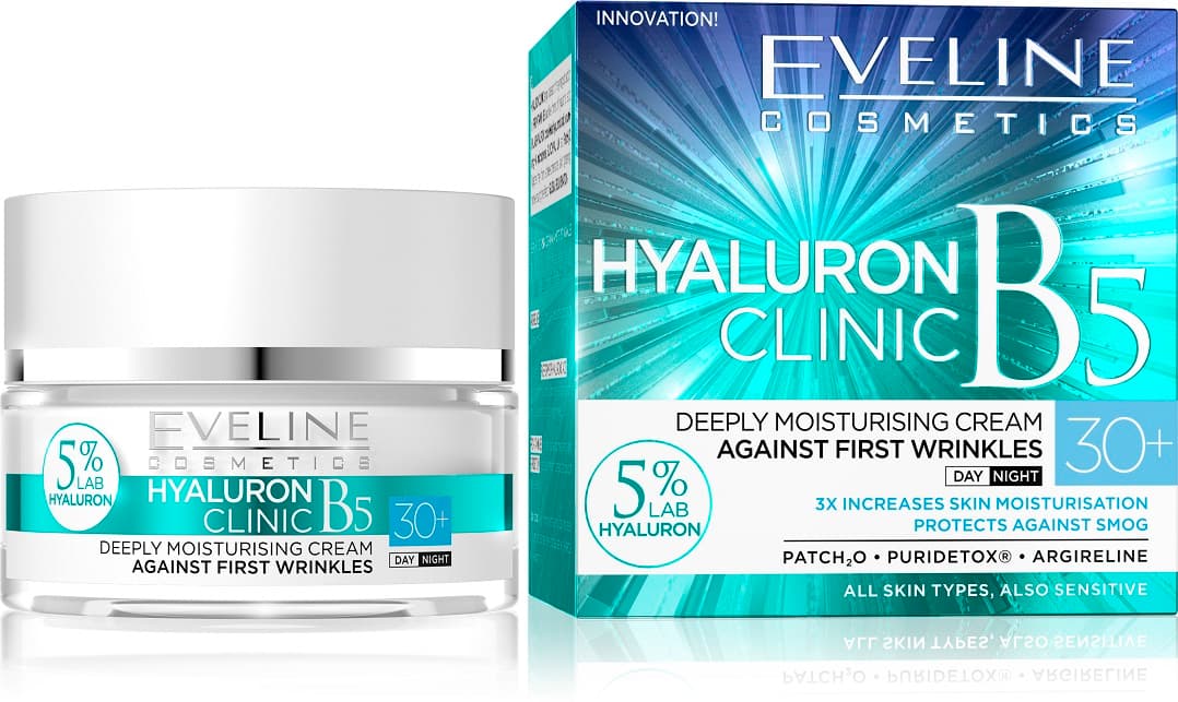 Eveline Hyaluron Clinic Day & Night 30+ Cream