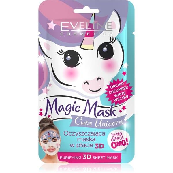 Eveline Magic Face Sheet Mask Unicorn Purifying