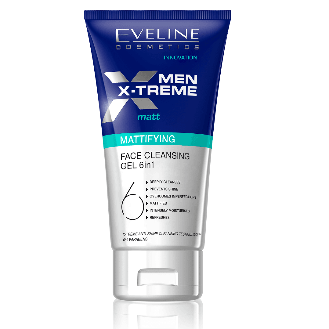 Eveline Men X-Treme Matt Face Cleansing Gel 150ml